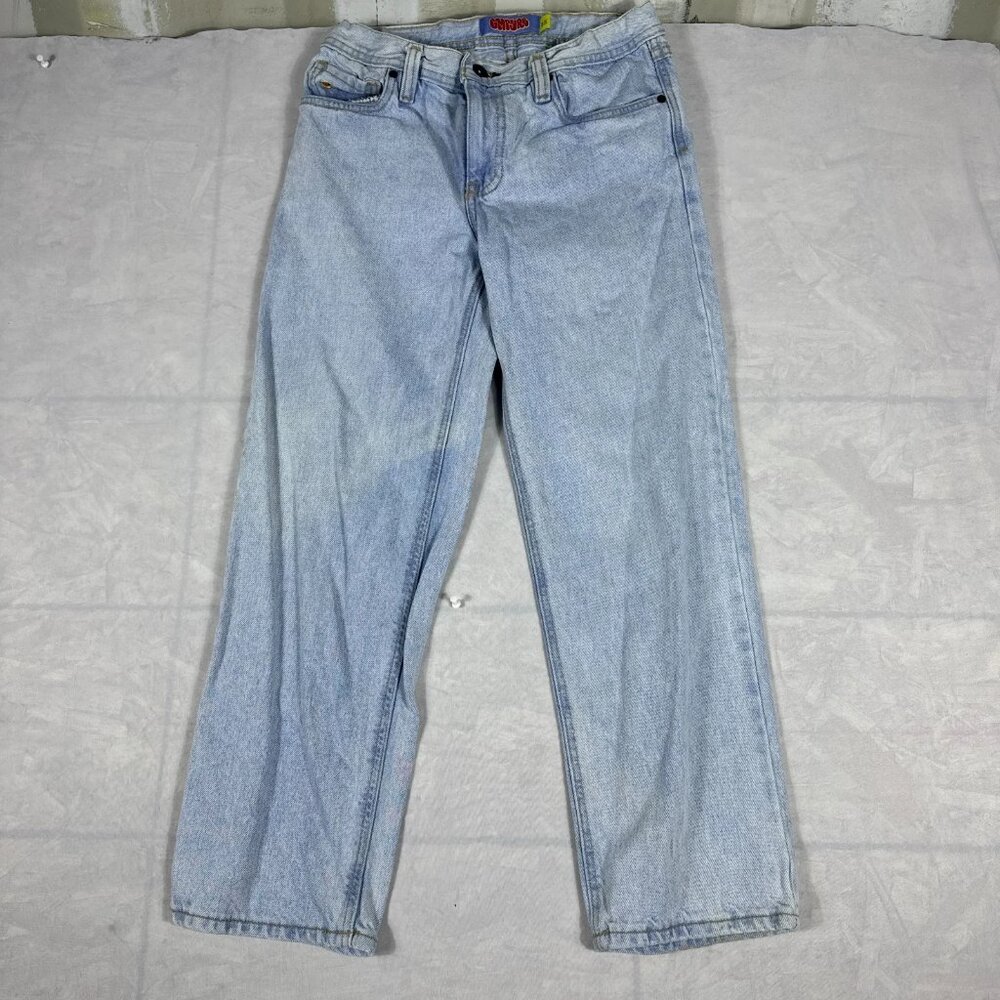 Empyre Straight Leg Jeans Womens Blue Light Wash Five Pockets‎ Outdoor Size 25
